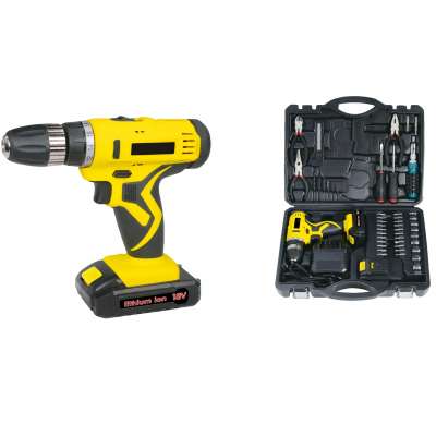 Cordless drill set